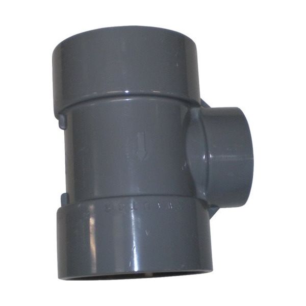 積水化学工業 エスロン DV継手 DT(90°Y) 150×75 DDT1F3 1個 850-5979（直送品）