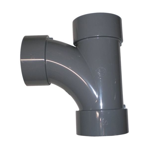 積水化学工業 エスロン DV継手 LT(90°大曲りY) 125×125 DLT1Q 1個 850-6023（直送品）