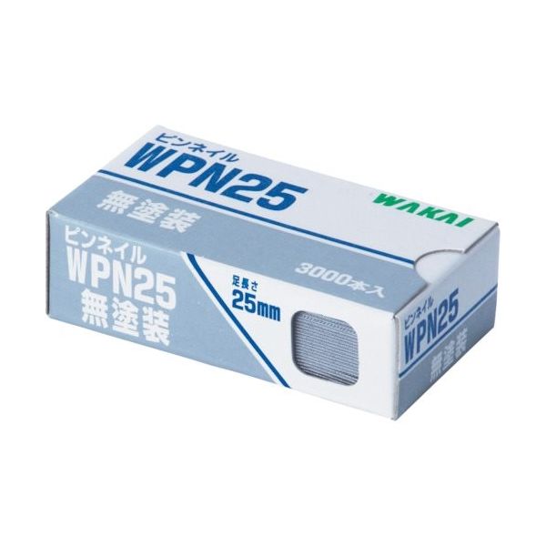 若井産業 WAKAI WPN45P ピンネイル 茶 1セット(15000本:3000本×5箱) 385-5160（直送品）