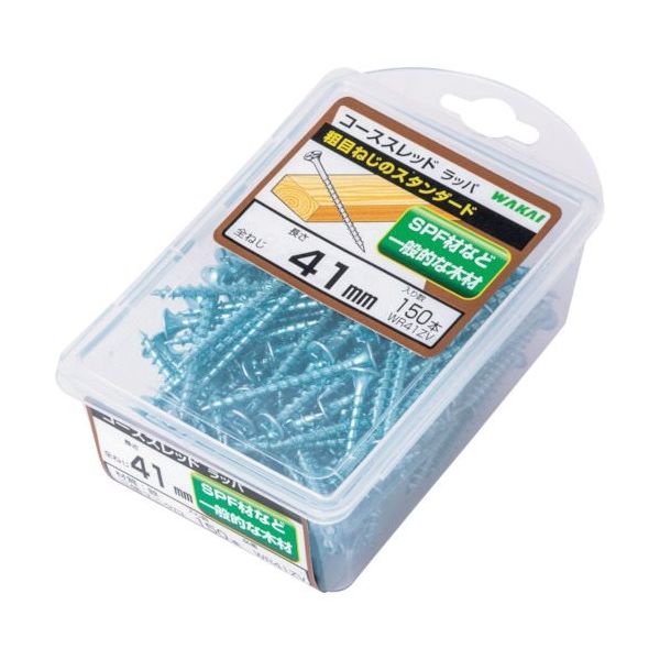 若井産業 WAKAI コーススレッド ラッパ 全ねじ バリューパック 28 WR28ZV 1セット(1250本:250本×5パック)（直送品）