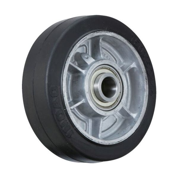 イノアックコーポレーション イノアック 重荷重用キャスター ゴム 車輪のみ φ150 HR-150W 1個 135-7166（直送品）