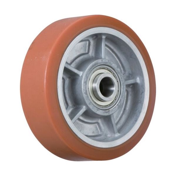 イノアックコーポレーション イノアック 重荷重用キャスター ログラン 車輪のみ φ100 HP-100W 1個 135-7207（直送品）