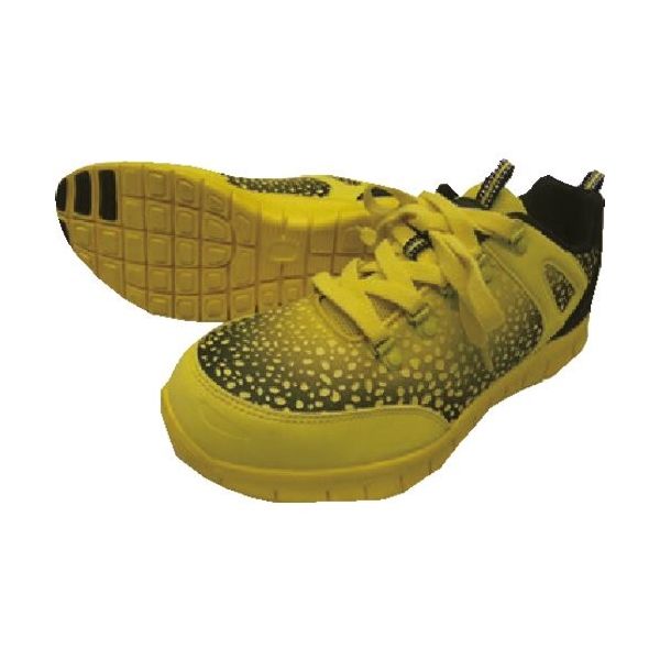 富士手袋工業 富士手袋 グラデーション安全靴 黄 23.0cm 6505-Y-23.0 1足 198-0793（直送品）