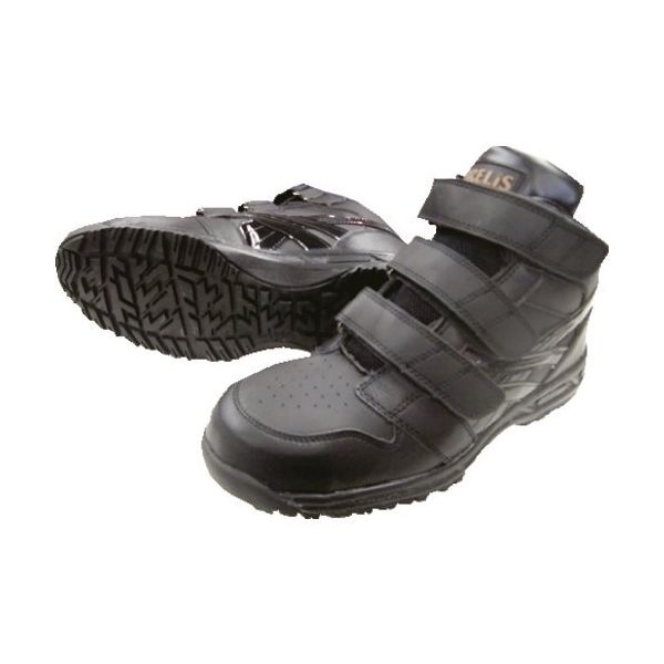 富士手袋工業 富士手袋 ブレリス ハイカットマジック安全靴 黒(ブラック) 27.0cm 539-30-BK-27.0 1足（直送品）