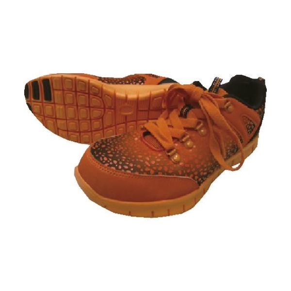 富士手袋工業 富士手袋 グラデーション安全靴 オレンジ 25.5cm 6505-O-25.5 1足 198-2412（直送品）