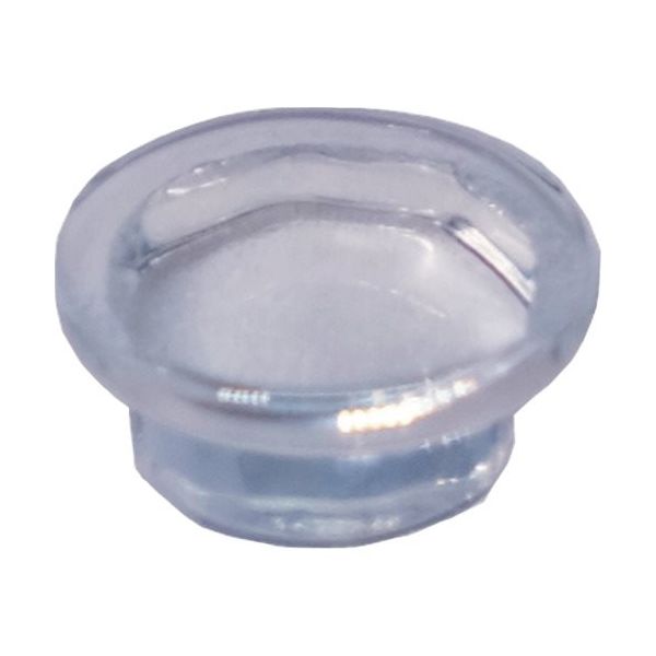 ダンドリビス クリスタルキャップ クリア (600入) 8号 C-CCXCLX-PX 1箱(600個) 424-0306（直送品）