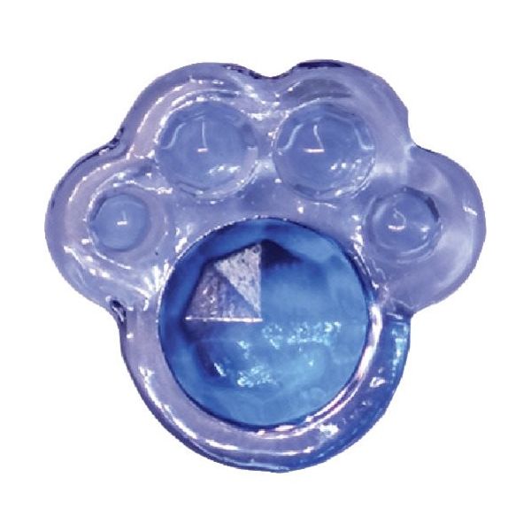 ダンドリビス アートキャップ クリスタル肉球(12入)ブルー ブリスター C-ARCNKX-12 1パック(12個) 424-3402（直送品）