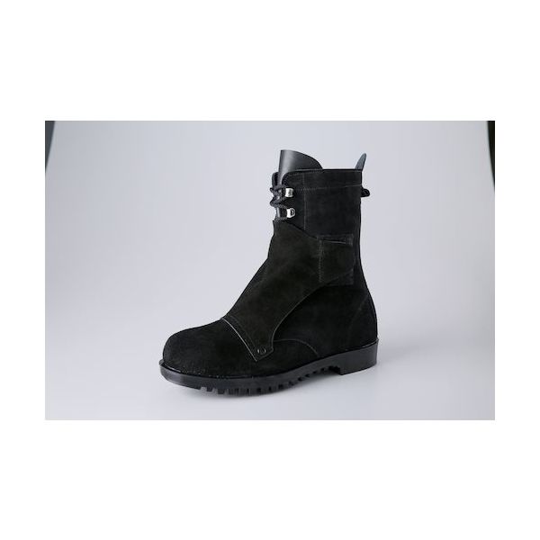 ノサックス 溶接・炉前作業用安全靴 長編上カバー付 HR207K 27.5CM HR207K-27.5CM 1足 450-5211（直送品）