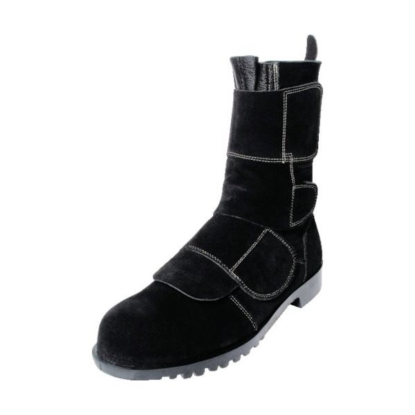 ノサックス 溶接・炉前作業用安全靴 長マジック HR208マジック 25.5CM HR208-M-255 1足 136-6825（直送品）