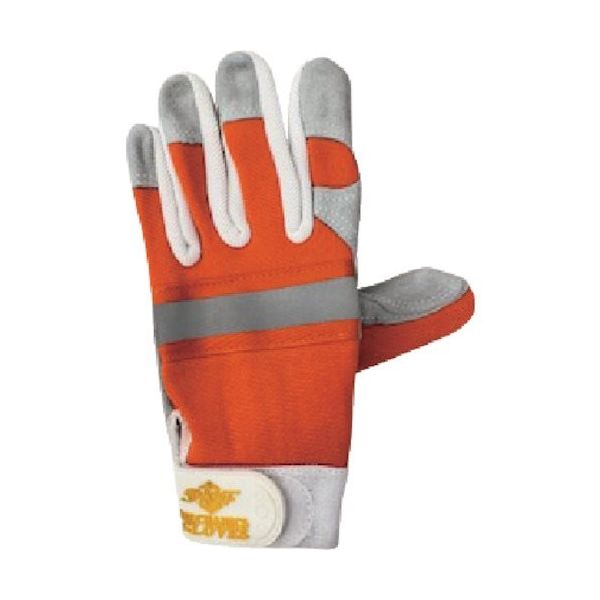 新日本トーカ貿易 SNT 牛革メカニックグローブ(XXL) MEC-3117-XXL 1双 434-5009（直送品）