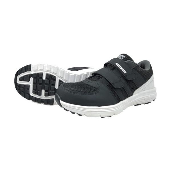 喜多 セーフティスニーカー マジック MK5110 ブラック 24.5 MK5110-BK-24.5 1足 430-0616（直送品）