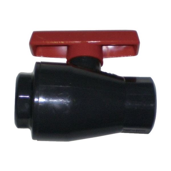 積水化学工業 エスロン ロックボールバルブ PVC/EPDM ネジ式 50 LV50N 1個 850-6434（直送品）