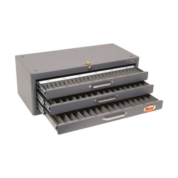 ボンダス・ジャパン ヒューイット エンドミル専用キャビネット【2mm~25mm】 13375 1台 218-5557（直送品）