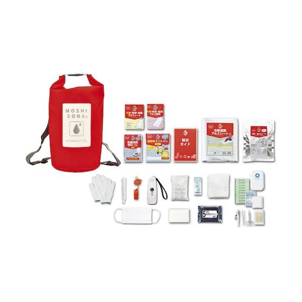 ボウエキ SHOWA 防水deリュック25点セット 64880 1組 451-6100（直送品）