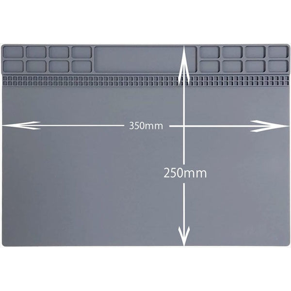 アイガーツール 磁気付耐熱シリコン作業マット ＥＳＭー４０３０ 1枚