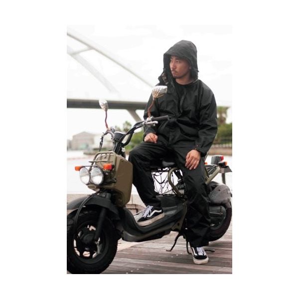 マック Makku クロスオーバー ブラック 4L AS-85105I 1着 250-3394（直送品）