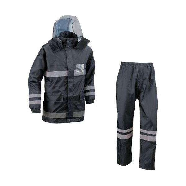 船橋 安全レイン ネイビー 7Lサイズ FS-6000 NV 7L 1着 415-4984（直送品）