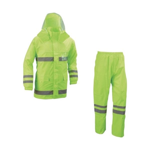 船橋 安全レイン フラッシュ 5Lサイズ FS-6000 FL 5L 1着 415-4981（直送品）