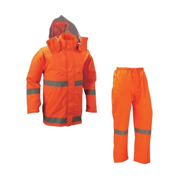 船橋 ライジングレイン オレンジ Lサイズ FS-10000 OR L 1着 415-6533（直送品）