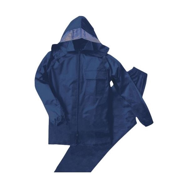 トオケミ 上下組レインスーツ Neoレインワールド ネイビー 4105 NAVY LL 1着 244-7844（直送品）
