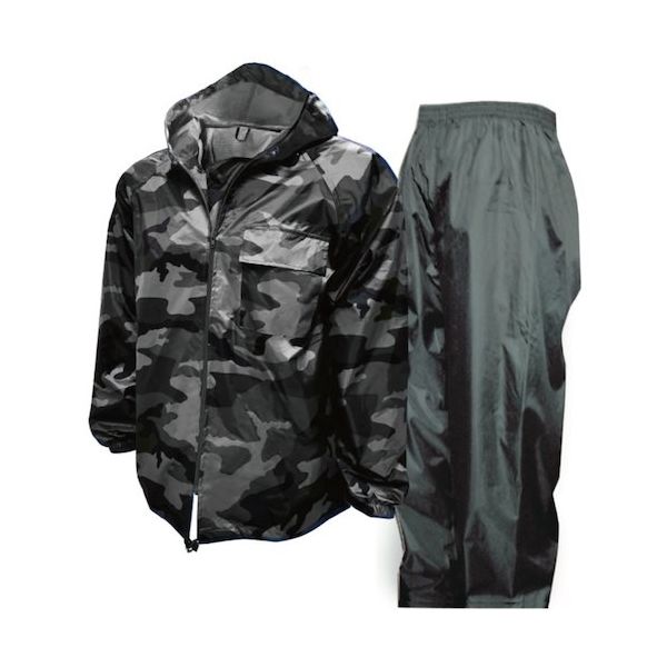 トオケミ 迷彩ネオレインワールド 4105-CM-GRAY-L 1着 159-1778（直送品）