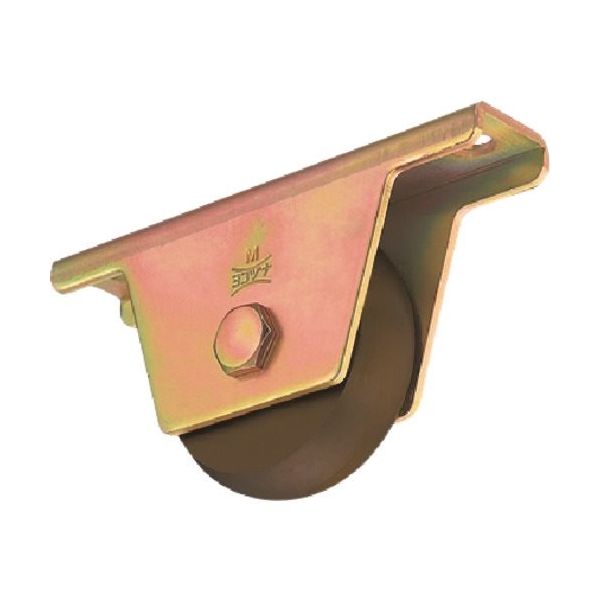 ヨコヅナ S45C重量戸車 50mm 山R JGM-0508 1個 127-8876（直送品）