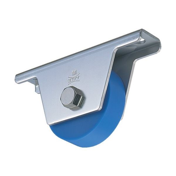 ヨコヅナ MC防音重量戸車 90mm 平 JMS-0902 1個 849-6493（直送品）