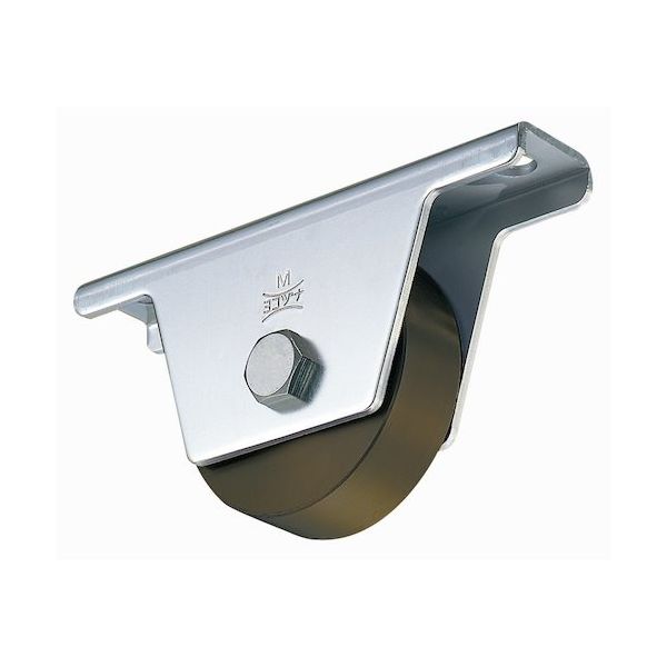 ヨコヅナ S45C重量戸車 60mm 平 JGM-0602 1個 127-8841（直送品）