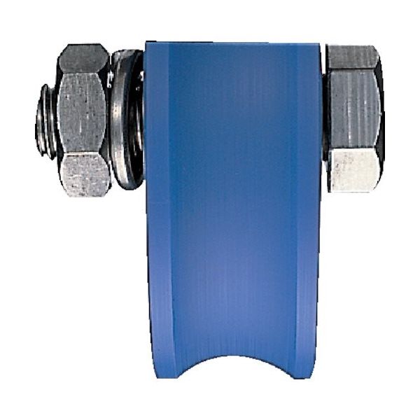 ヨコヅナ MC防音重量戸車 車のみ 100mm 溝R JMP-1001 1個 849-6463（直送品）