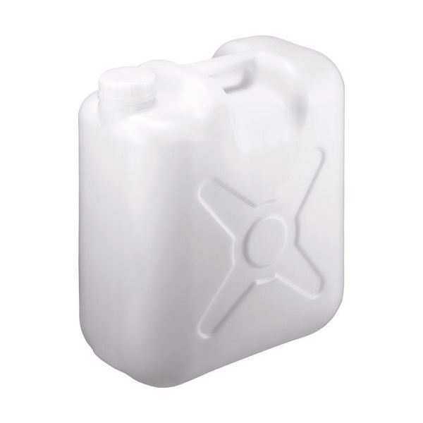 瑞穂化成工業 瑞穂 扁平缶片口20L封印キャップ付容器 0193F 1個 136-6274（直送品）