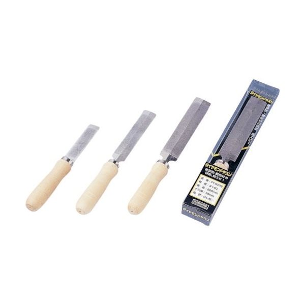 ナニワ研磨工業 ナニワ ダイヤモンドヤスリ すり込みヤスリ #140 225(125) FY-0092 1本 130-1941（直送品）