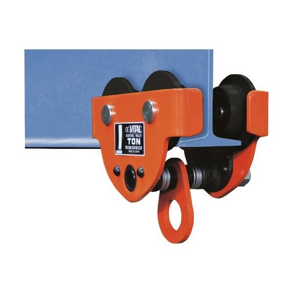 バイタル工業 バイタル プレントロリー (ドロップストップ) 1ton APD-10 1台 851-5911（直送品）