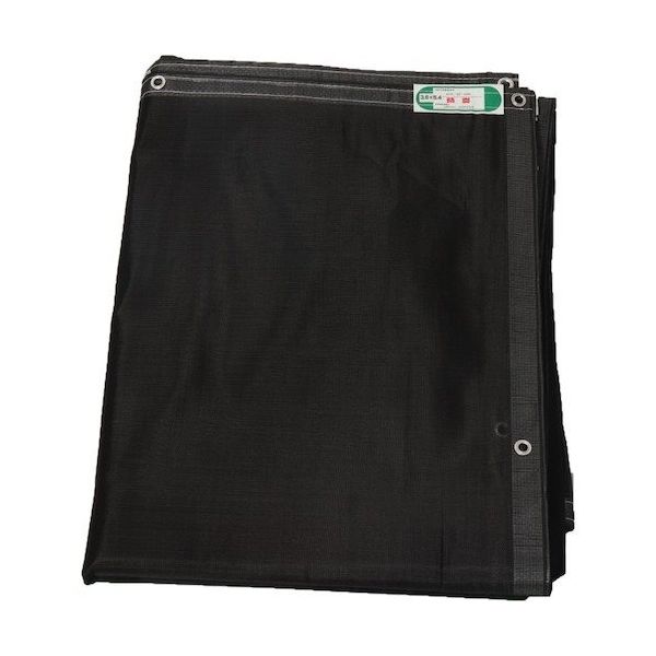 萩原工業 萩原 ターピー ソフトメッシュ ブラック 3.6m×5.4m TSM3654-BK 1セット(5枚) 437-7056（直送品）