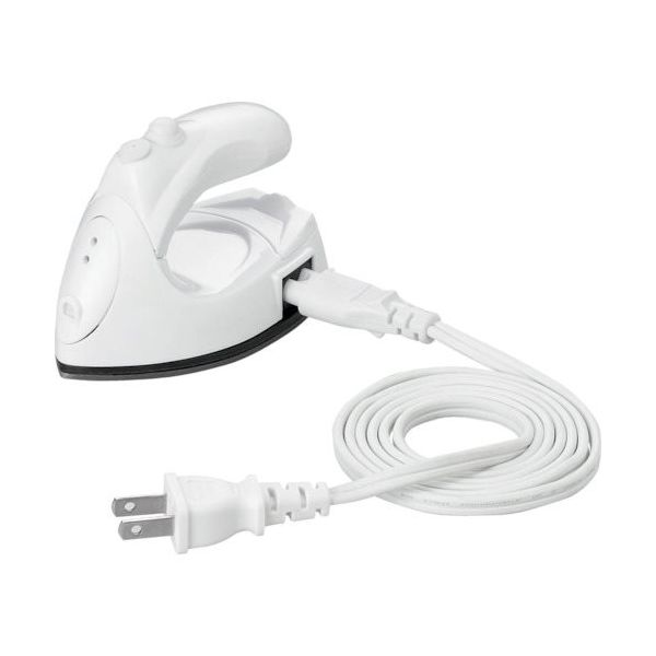 ヤザワコーポレーション YAZAWA ミニミストアイロン TVR54WH 1個 406-7909（直送品）