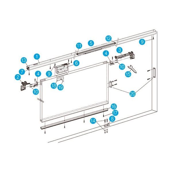 DAIKEN スライデックス ソフトクローザー 水平レールタイプ(自閉引込み式) HCSーJSC35TSM型 HCS-JSC35TSM（直送品）