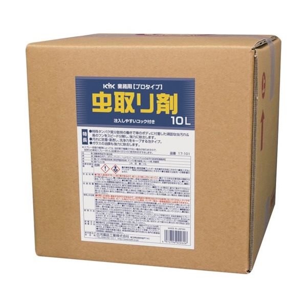 古河薬品工業 KYK 虫取り・鳥フン泡クリーナー10L 17-101 1個 340-0081（直送品）