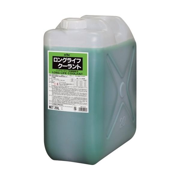 古河薬品工業 KYK 冷却液ポリ入LLC80%(S)20L 緑 56-202 1個 340-0096（直送品）