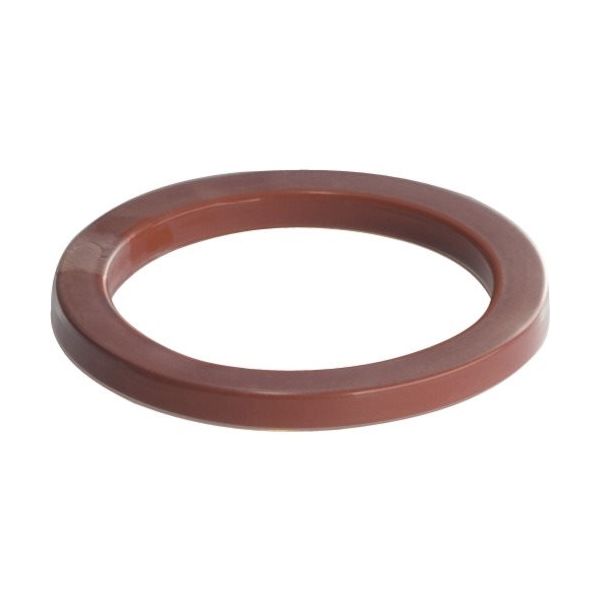 トヨックス カムロック用 ガスケット フッ素樹脂(FEP)全包シリコーンゴム 1ー1/2インチ GKーTZ/Qー1ー1/2 1個（直送品）