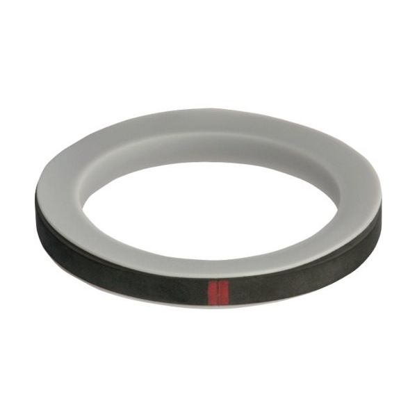 トヨックス カムロック用 ガスケット フッ素樹脂(PTEE)ジャケット(フッ素ゴム付) 1/2&3/4インチ GKーTJ/Fー3/4 1個（直送品）