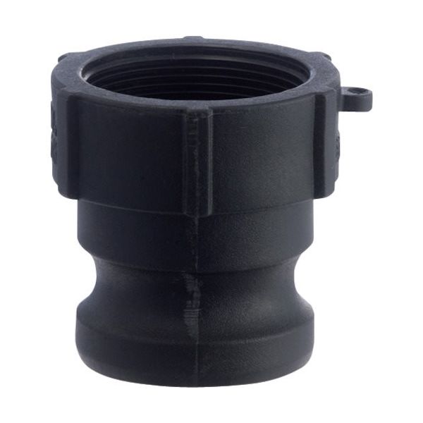 トヨックス カムロック アダプター メネジ 樹脂 633ーAB 1ー1/2インチ PP 633-AB-1-1/2-PP 1個（直送品）