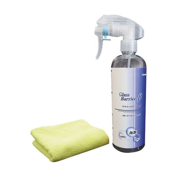 横浜油脂工業 Linda グラスバリアβ 380ml BF38 1セット(4個) 354-2160（直送品）