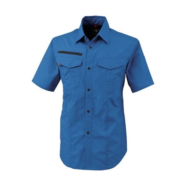 ジーベック XEBEC 半袖シャツ1752ー40ーSS ブルー 1752-40-SS 1着 384-3539（直送品）