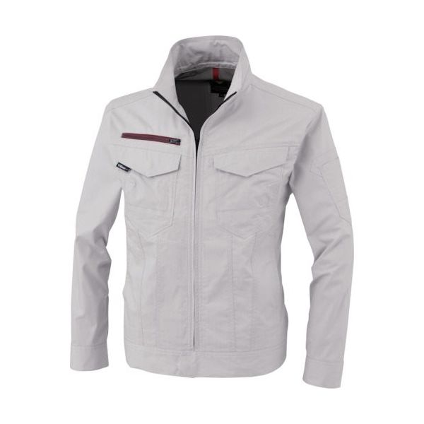 ジーベック XEBEC 長袖ブルゾン1754ー22ー5L シルバーグレー 1754-22-5L 1着 383-5549（直送品）