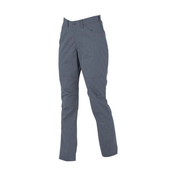 ジーベック XEBEC レディススラックス1757ー116ー17 杢ブルー 1757-116-17 1本 383-3918（直送品）