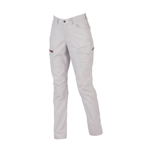 ジーベック XEBEC レディスラットズボン1759ー22ー9 シルバーグレー 1759-22-9 1本 383-7045（直送品）