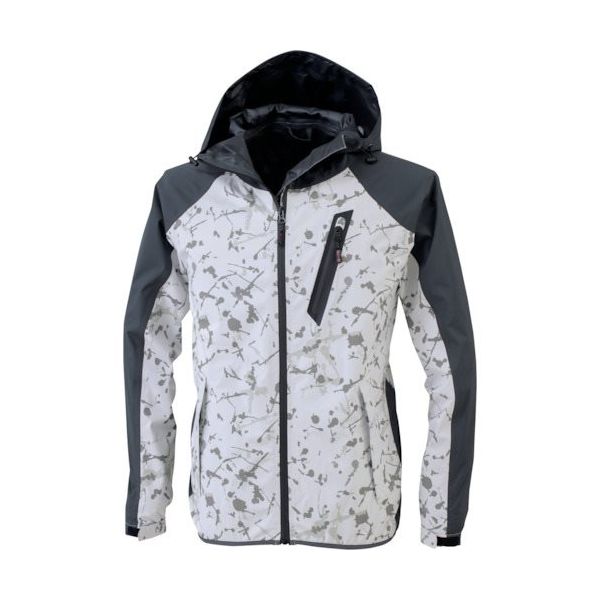 ジーベック XEBEC レインジャケット32005ー222ー4L 迷彩シルバー 32005-222-4L 1着 387-8593（直送品）