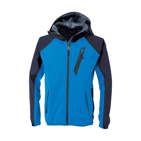 ジーベック XEBEC レインジャケット32005ー40ーS ブルー 32005-40-S 1着 387-8585（直送品）