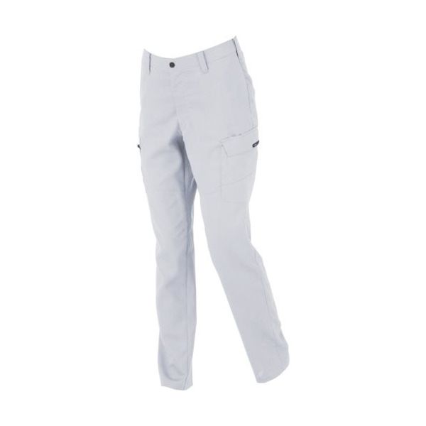 ジーベック XEBEC 裏綿ストレッチピタリティレディスラット1519ー22ー7 シルバーグレー 1519-22-7 1本 383-3922（直送品）