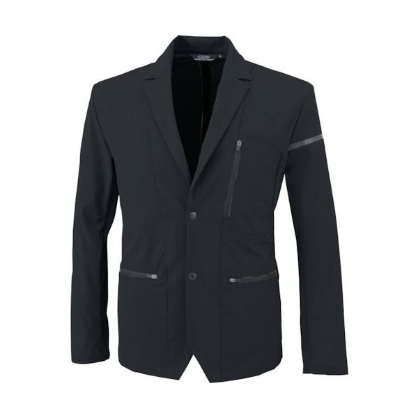 ジーベック XEBEC ジャケット2518ー90ーSS クロ 2518-90-SS 1着 382-9207（直送品）