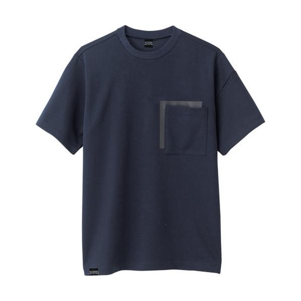 ジーベック XEBEC ワークTシャツ6660ー19ーS ディープネイビー 6660-19-S 1着 384-2945（直送品）